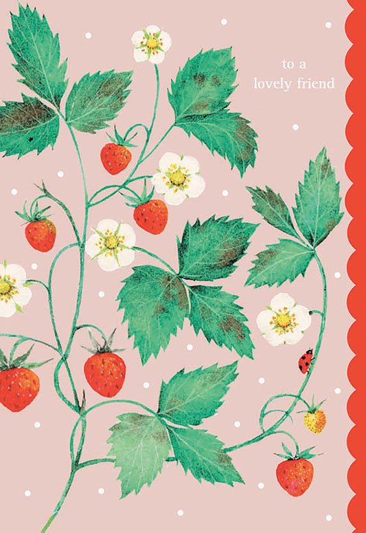 Meadow & Seashore Card Collection - Strawberries