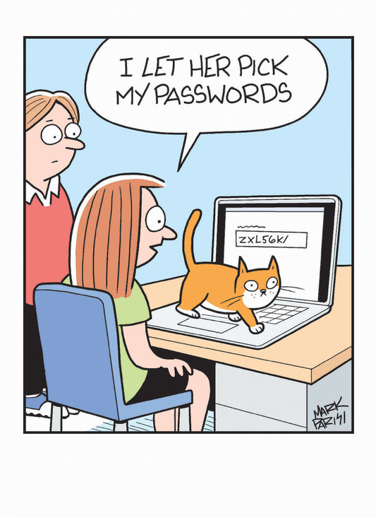 Off The Mark Card Collection- Passwords