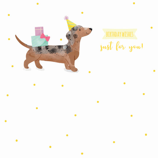 Party Animals Card Collection - Sausage Dog