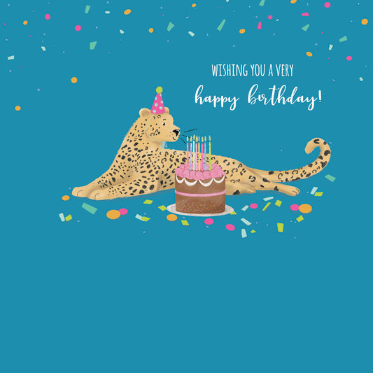 Party Animals Card Collection - Leopard