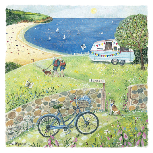 Seaside Charm Card Collection - Coast Path Walk