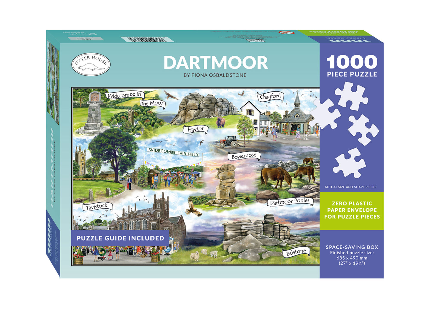 Dartmoor - 1000 Piece Jigsaw Puzzle