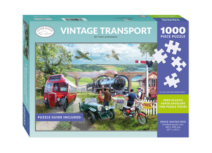 Vintage Transport - 1000 Piece Jigsaw Puzzle