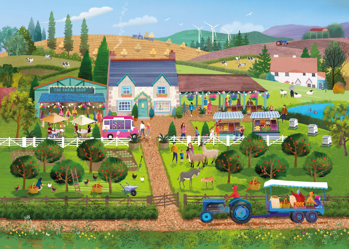 Farm Shop Fun - 1000 Piece Jigsaw Puzzle