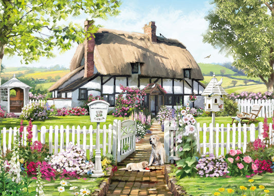 Country Thatch - 1000 Piece Jigsaw Puzzle