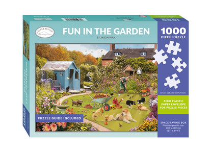 Fun in the Garden - 1000 Piece Jigsaw Puzzle