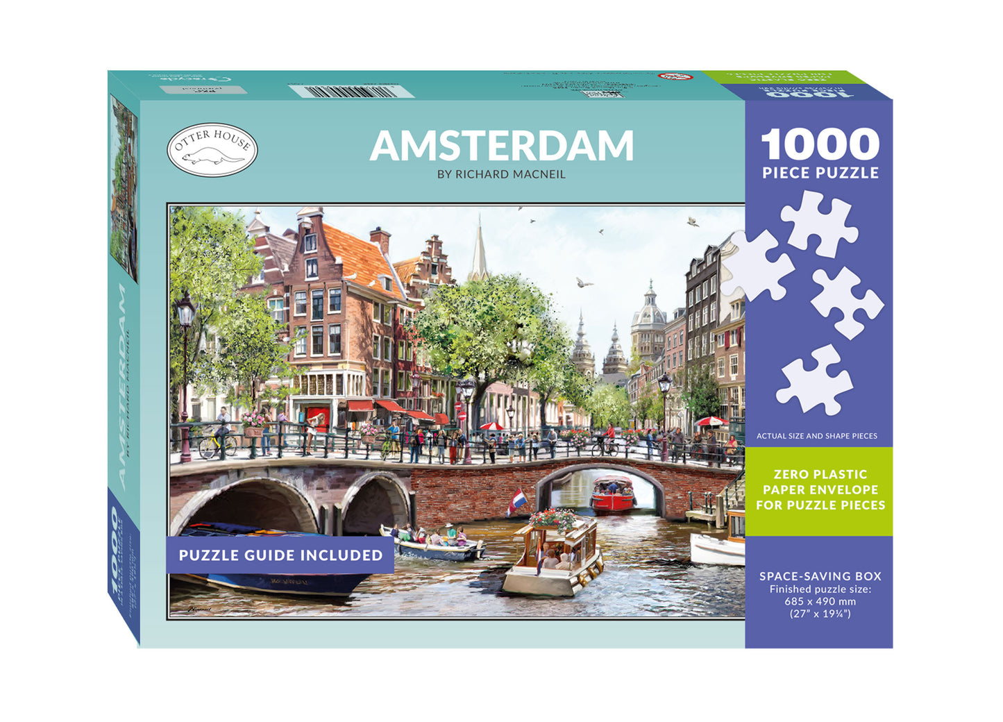 Amsterdam - 1000 Piece Jigsaw Puzzle