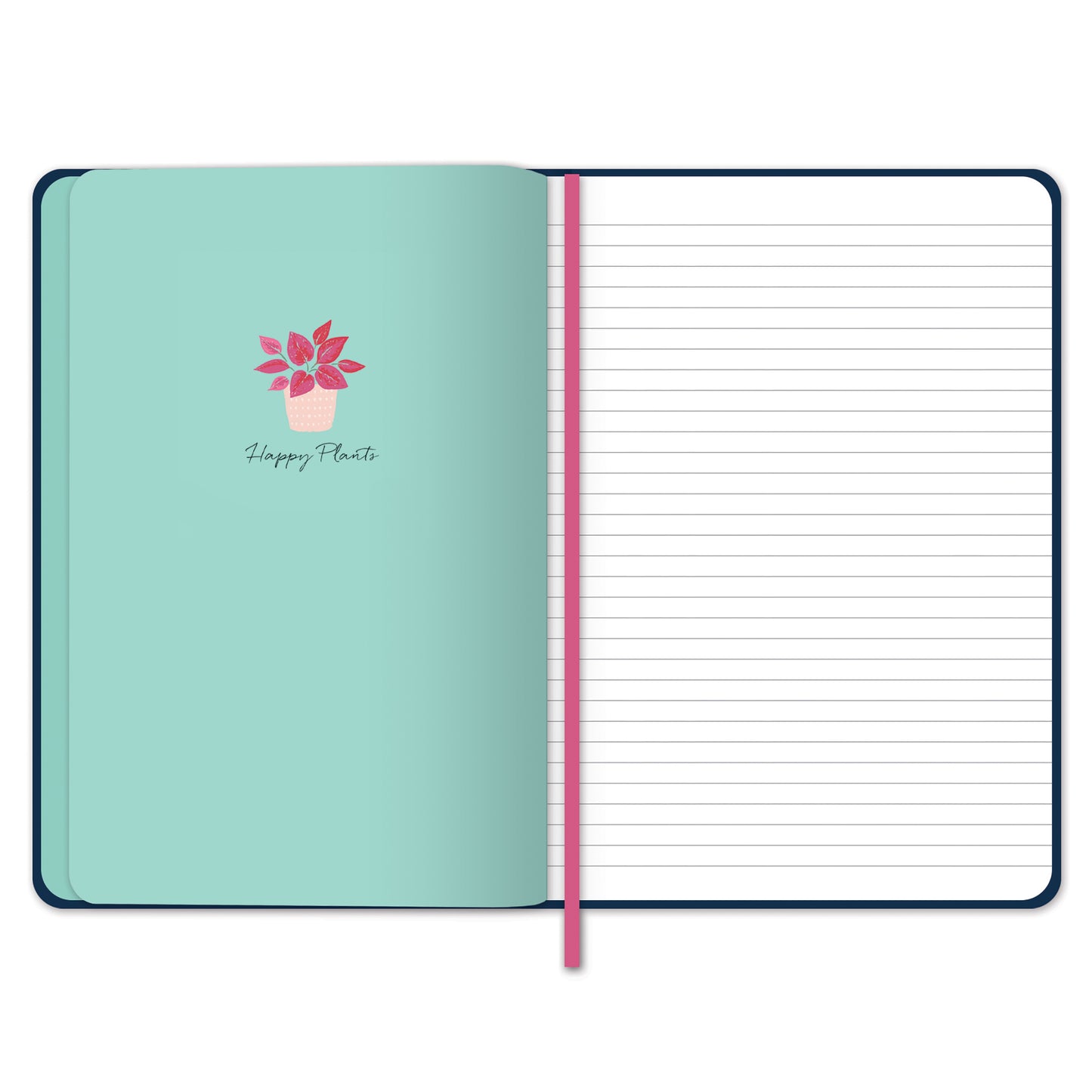 Happy Plants - Softcover Notebook (A5)