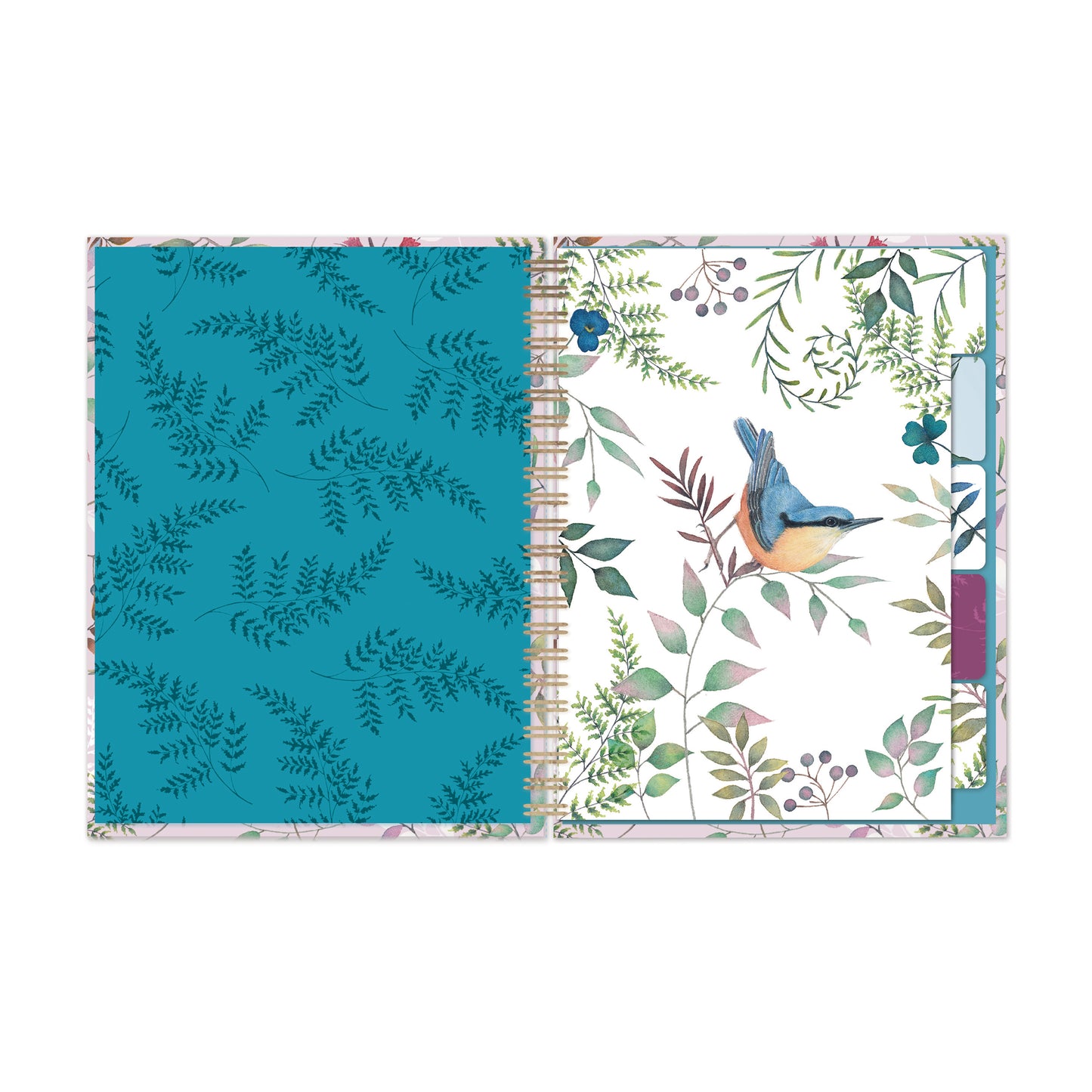 Vintage Garden Stationery - A5 Organiser - Vintage Garden Birds