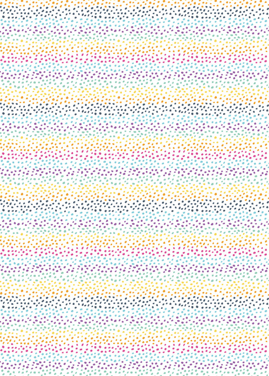 Tissue Pack - Rainbow Dots (3 Sheets)