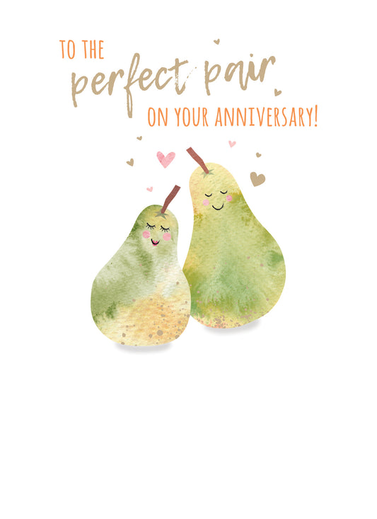 Anniversary Card - Pears