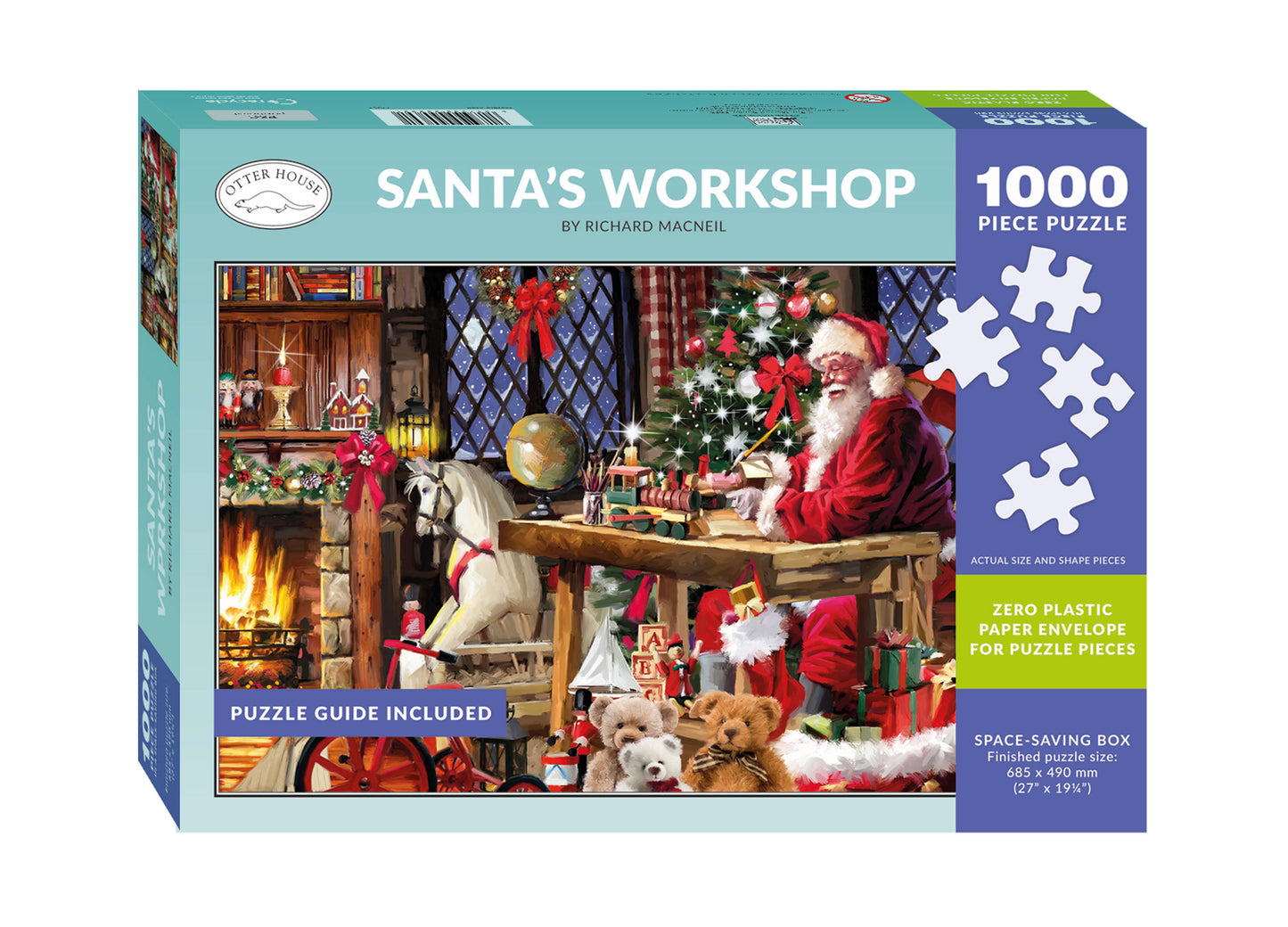 Santa's Workshop - 1000 Piece Jigsaw Puzzle