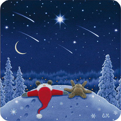 Luxury Charity Christmas Card Pack - Star Gazing