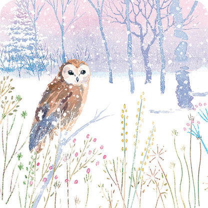 Luxury Charity Christmas Card Pack - Through The Snow