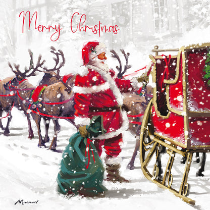 Assorted Christmas Cards - Santa Claus