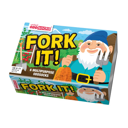 Socks - Xmas - Fork It (6 Odd Socks)