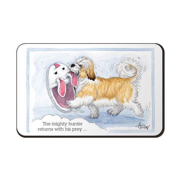 FRIDGE MAGNET - Alisons Animals - Mighty hunter returns (Splimple)