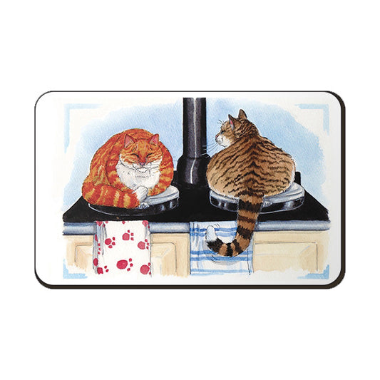 FRIDGE MAGNET - Alisons Animals - Pussy warmer (Splimple)