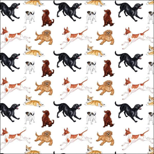 GIFT WRAP - Alisons Animals - Dog (Splimple)