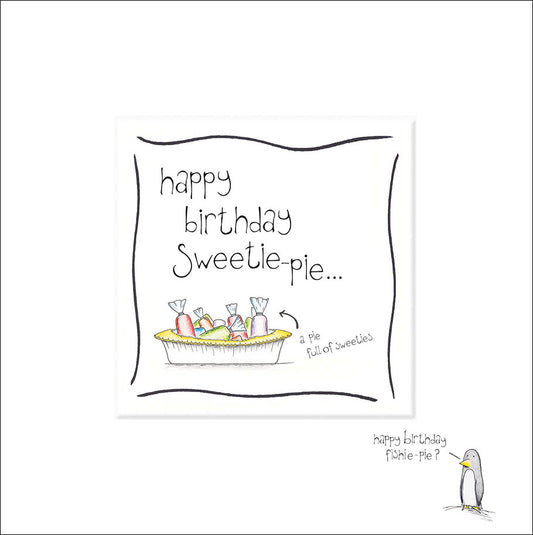 Alec's Cards Card - Sweetie pie (Splimple)