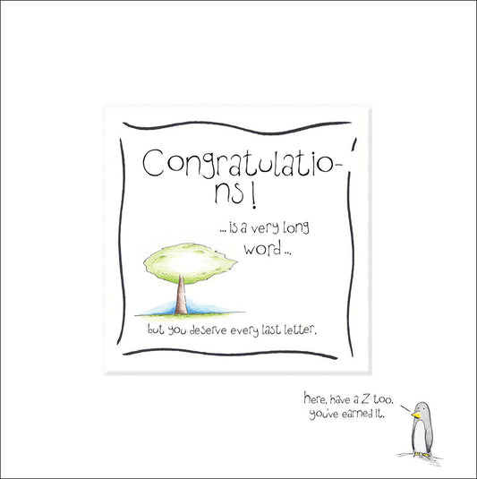 Alec's Cards Card - Congratulations (Splimple)