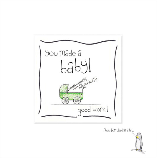 Alec's Cards Card - You made a baby (Splimple)