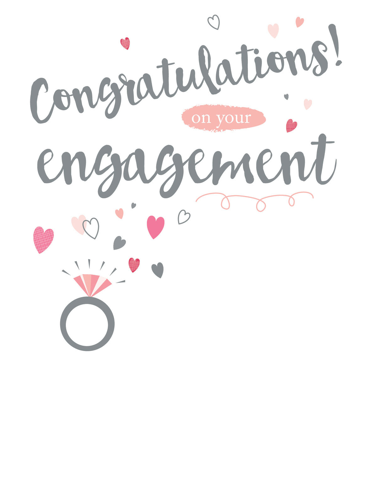 Engagement Card - Congratulations