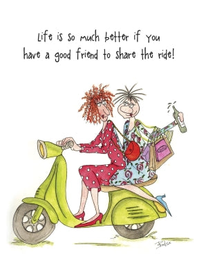 Camilla & Rose Card - Share The Ride