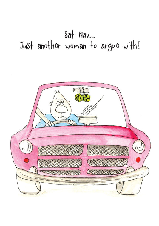 Camilla & Rose Card - Sat Nav