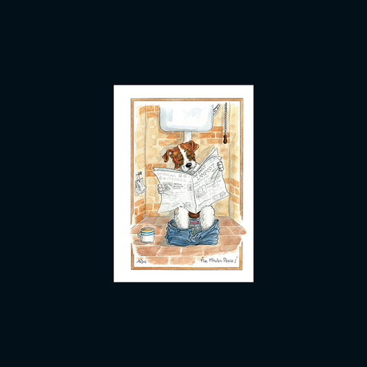 Alison's Animals Card - Five minutes peace (Splimple - 150x210mm)