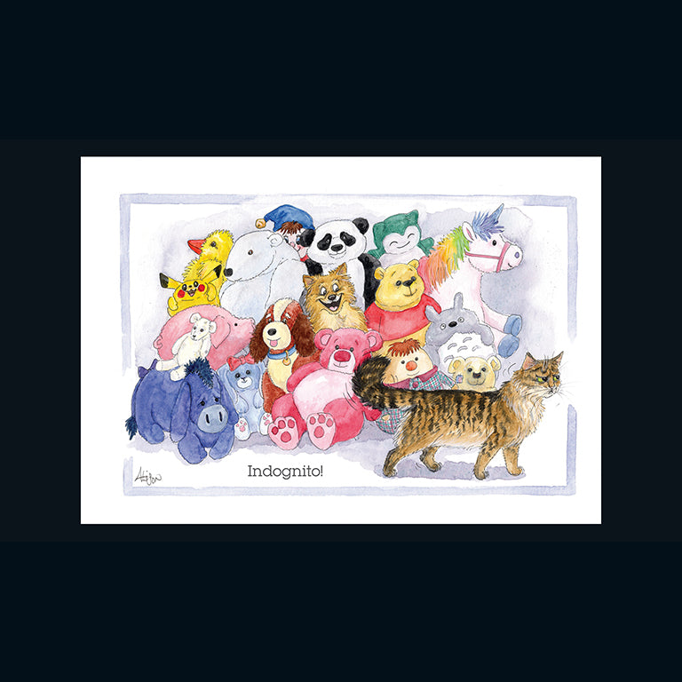 Alison's Animals Card - Indognito (Splimple - 150x210mm)