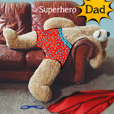 Fathers Day Card - Superhero Dad