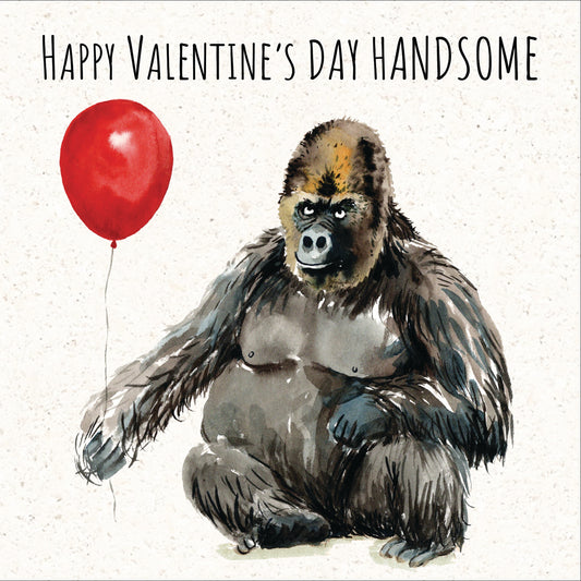 Valentine's Day Card - Happy Valentine's Day Handsome