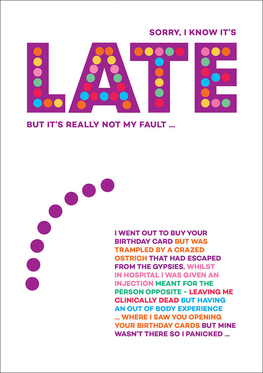 Wordies Card - LATE (Splimple)